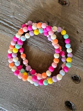 Friendship Bracelets - Set of 3 - Multicolor